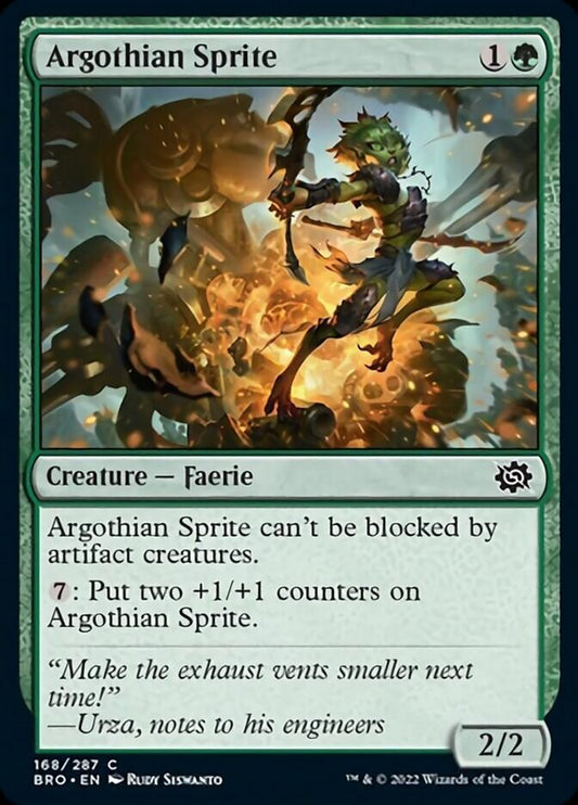 Argothian Sprite [The Brothers' War] [Foil]