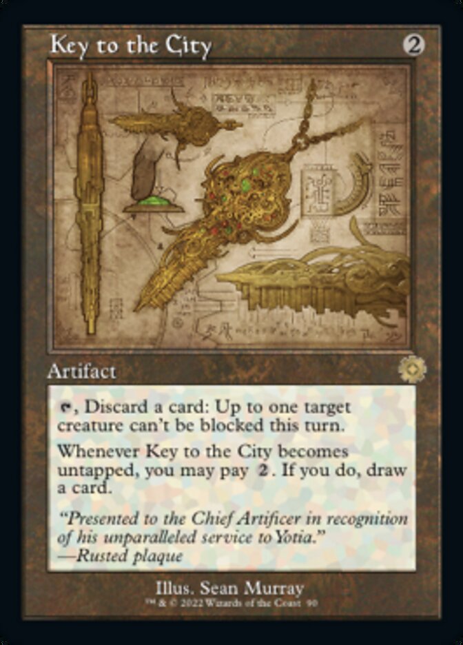 Key to the City (Retro Schematic) [The Brothers' War Retro Artifacts] [Foil]