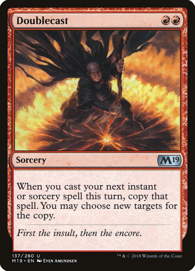 Doublecast [Core Set 2019] [Foil]