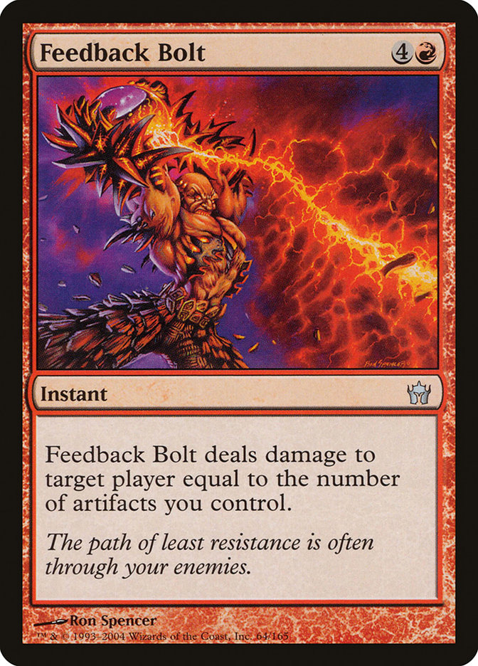 Feedback Bolt [Fifth Dawn] [Foil]