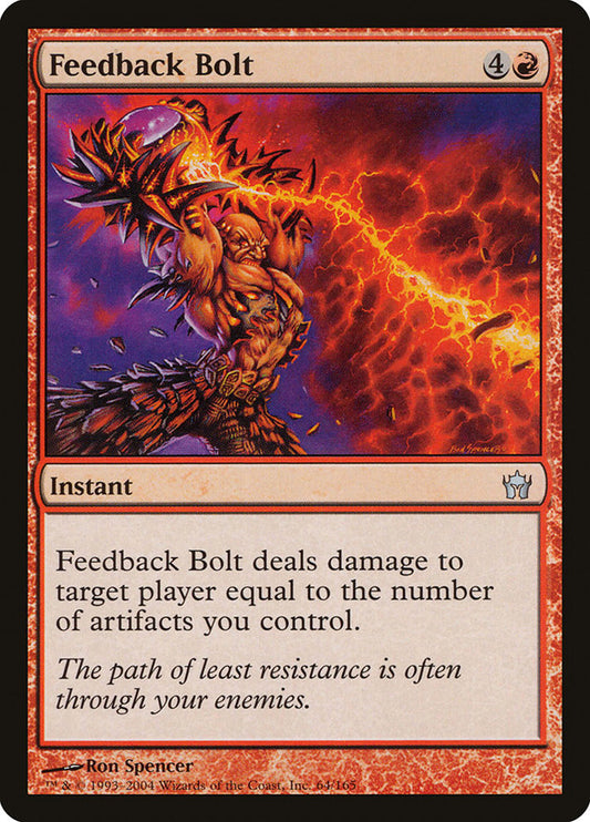 Feedback Bolt [Fifth Dawn] [Foil]