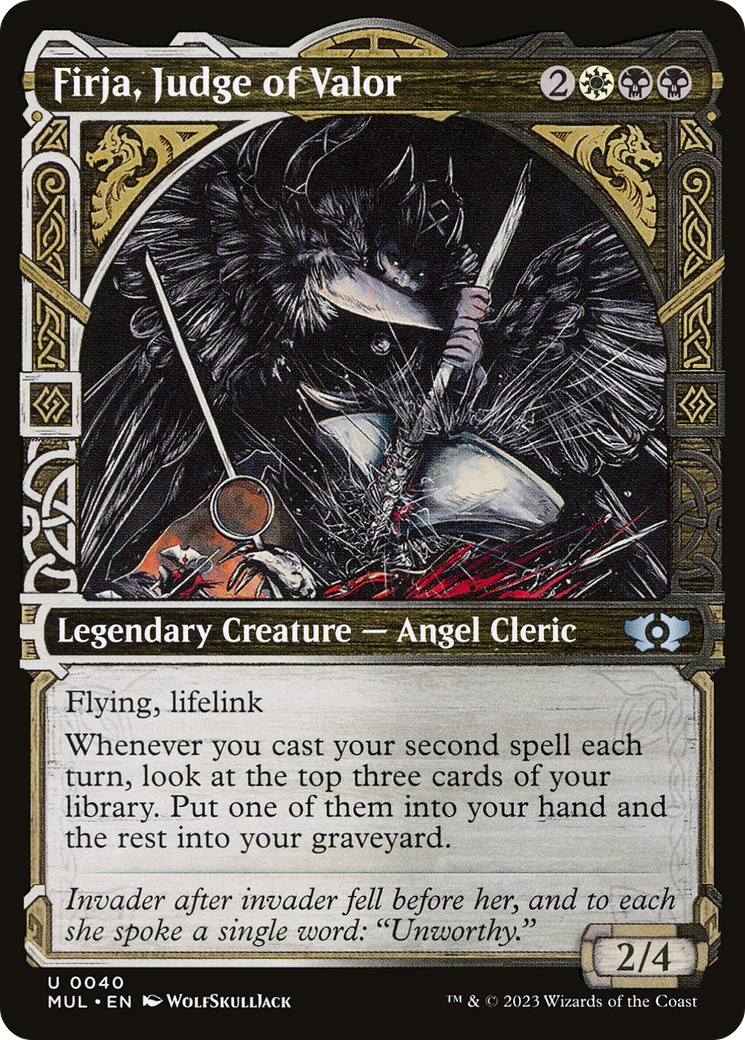Firja, Judge of Valor [Multiverse Legends] [Foil]