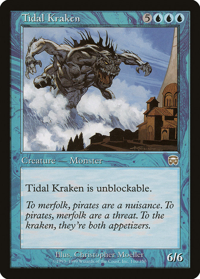 Tidal Kraken [Mercadian Masques] [Foil]