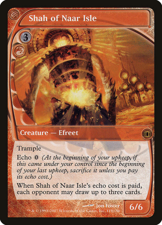 Shah of Naar Isle [Future Sight] [Foil]