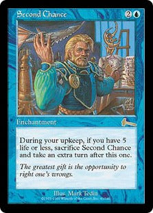 Second Chance (Japanese) [Urza's Legacy] [Foil]
