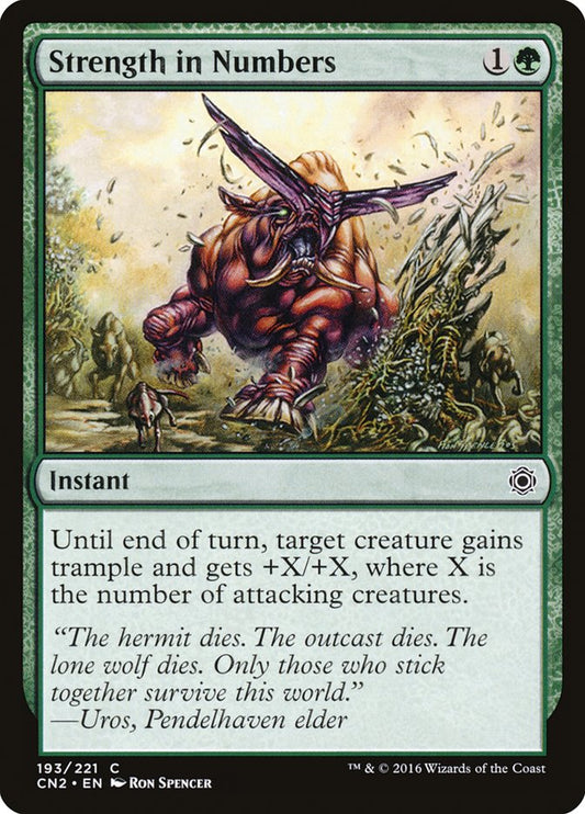 Strength in Numbers [Conspiracy: Take the Crown] [Foil]