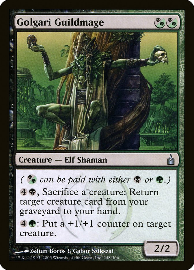 Golgari Guildmage [Ravnica: City of Guilds] [Foil]