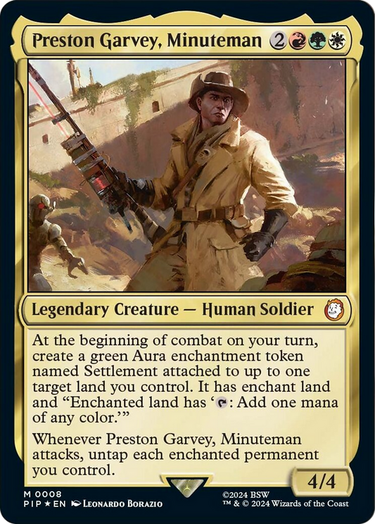 Preston Garvey, Minuteman [Fallout] [Foil]
