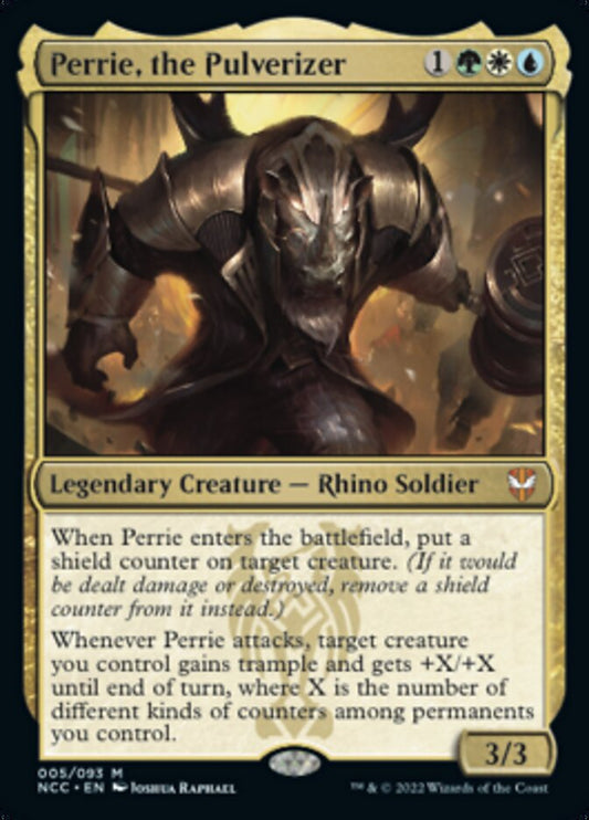 Perrie, the Pulverizer [Streets of New Capenna Commander] [Foil]