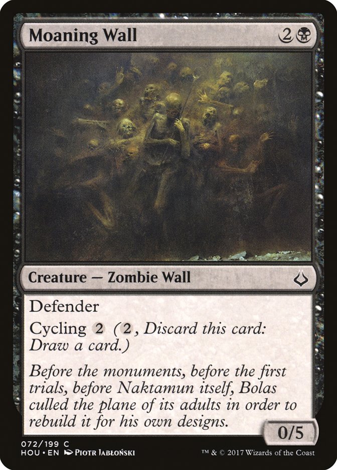 Moaning Wall [Hour of Devastation] [Foil]