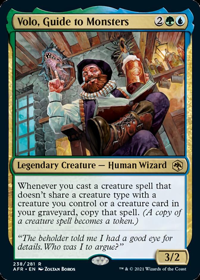 Volo, Guide to Monsters [Dungeons & Dragons: Adventures in the Forgotten Realms] [Foil]