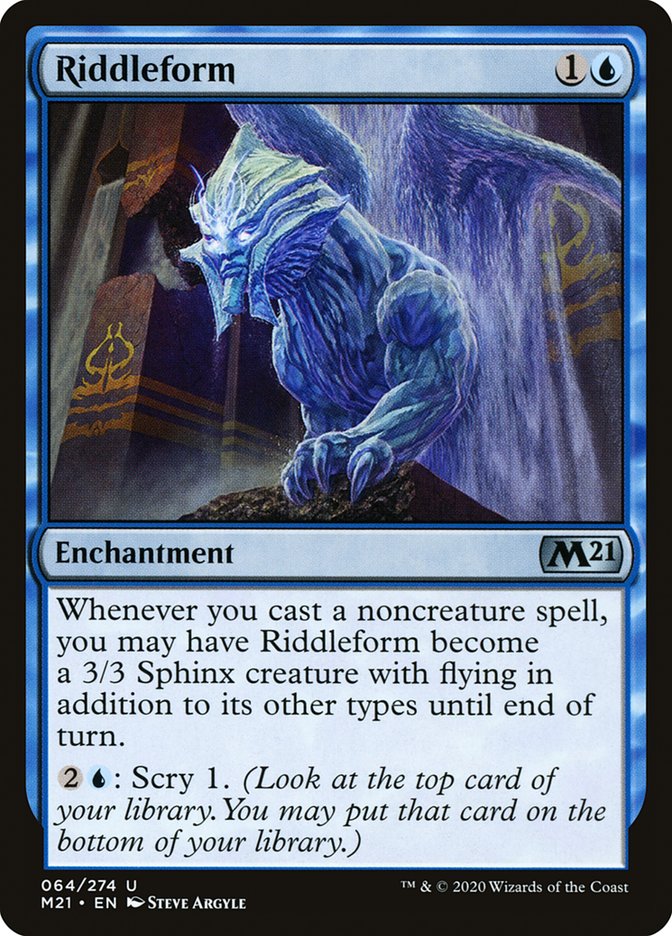 Riddleform [Core Set 2021] [Foil]