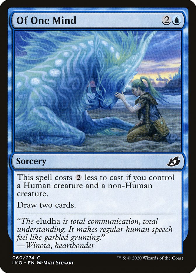 Of One Mind [Ikoria: Lair of Behemoths] [Foil]