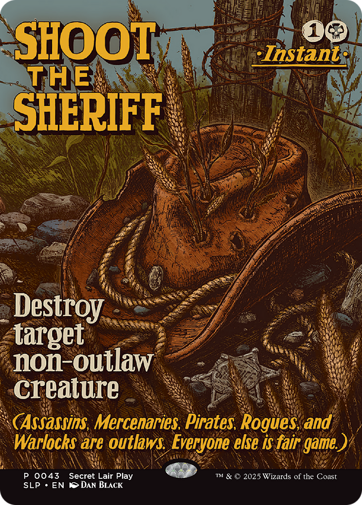 Shoot the Sheriff [Secret Lair Showdown] [Foil]