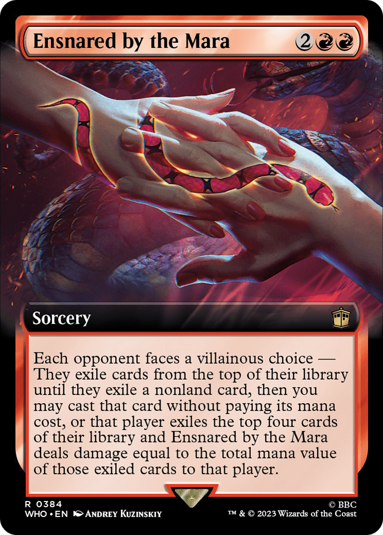 Ensnared by the Mara (Extended Art) [Doctor Who] [Foil]