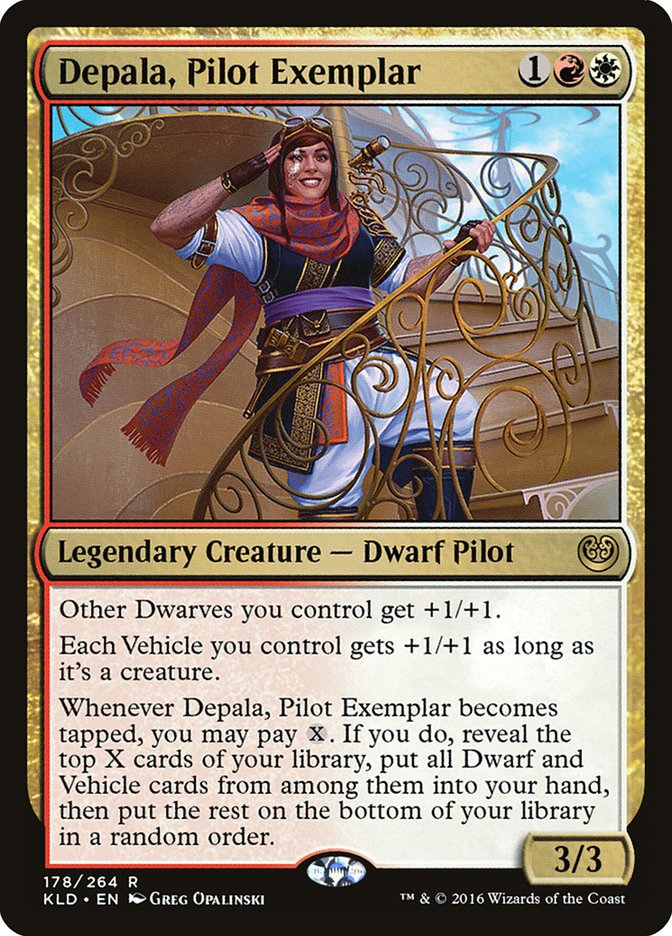 Depala, Pilot Exemplar [Kaladesh] [Foil]