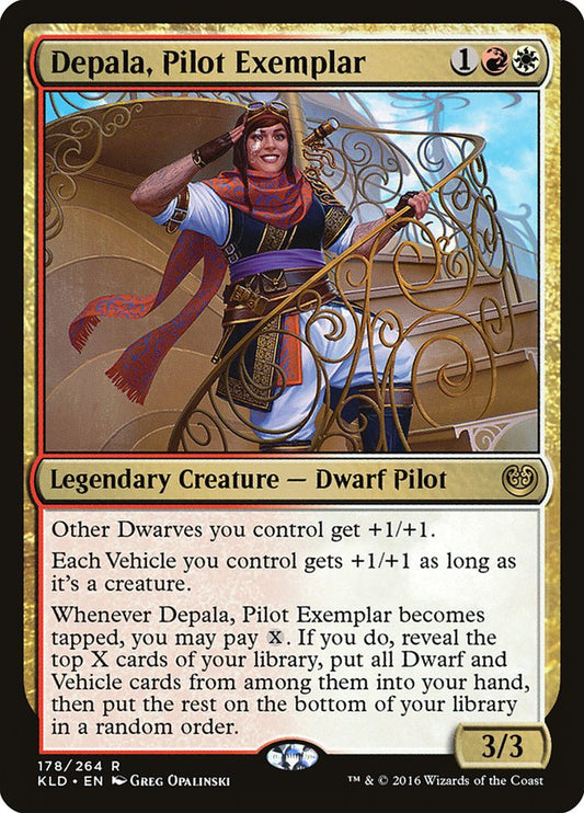 Depala, Pilot Exemplar [Kaladesh] [Foil]