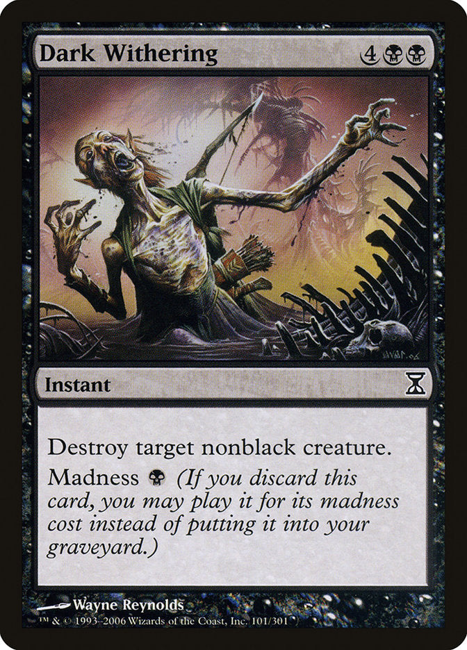 Dark Withering [Time Spiral] [Foil]