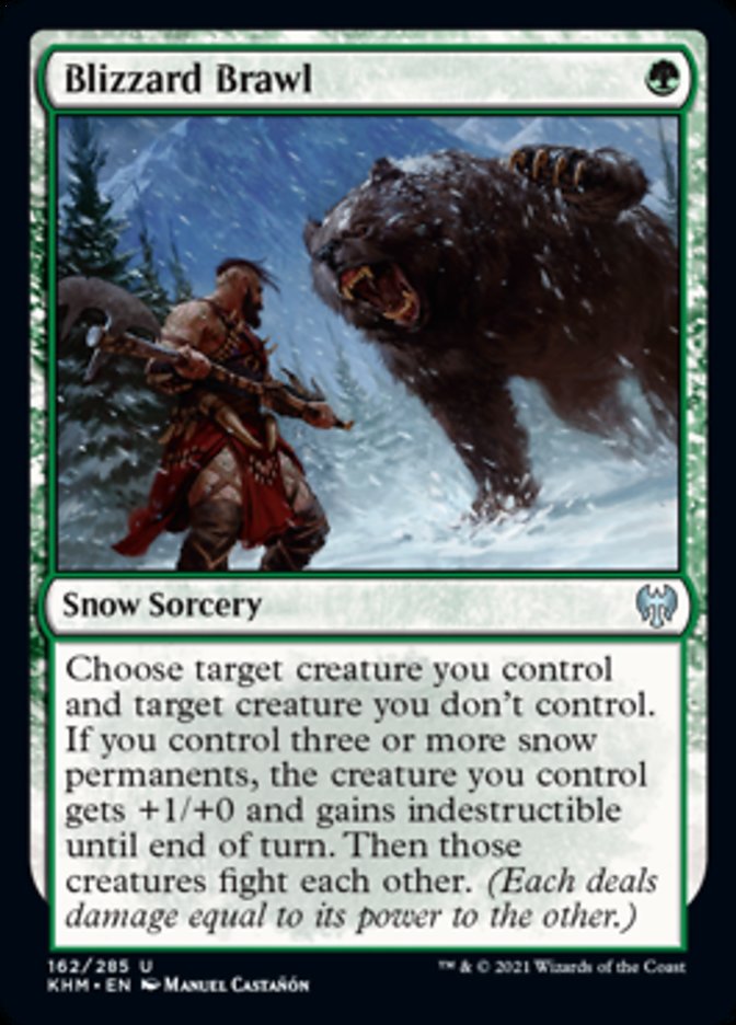 Blizzard Brawl [Kaldheim] [Foil]