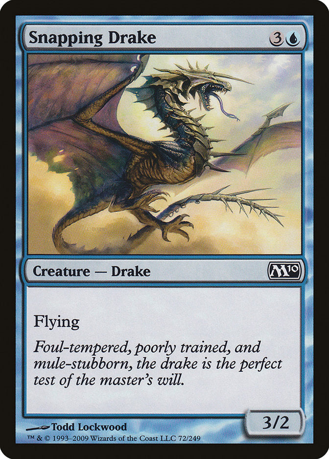 Snapping Drake [Core Set 2010] [Foil]
