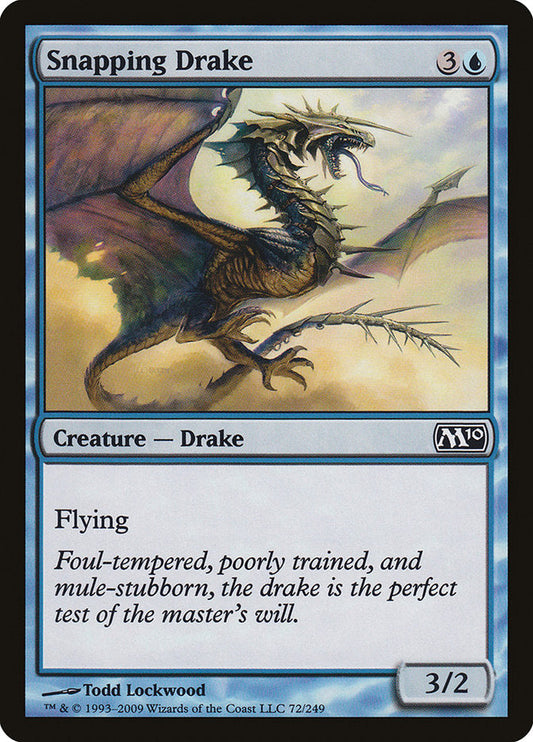 Snapping Drake [Core Set 2010] [Foil]