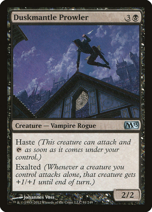 Duskmantle Prowler [Core Set 2013] [Foil]