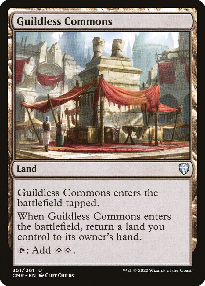 Guildless Commons [Commander Legends] [Foil]