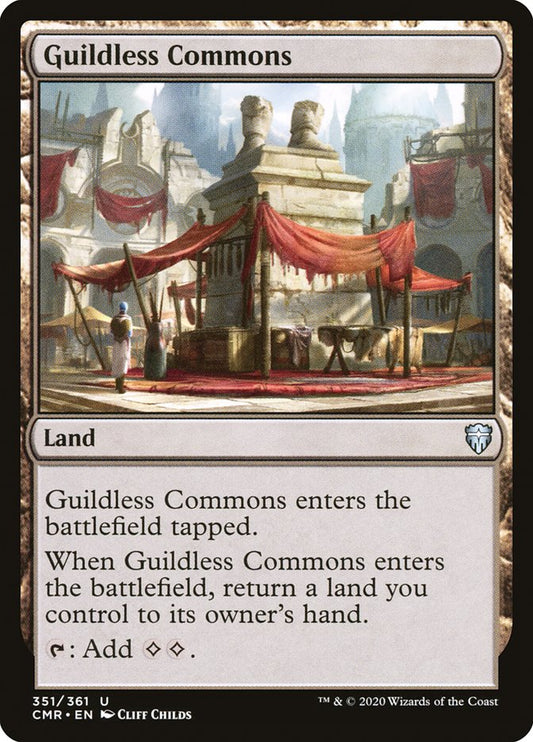 Guildless Commons [Commander Legends] [Foil]