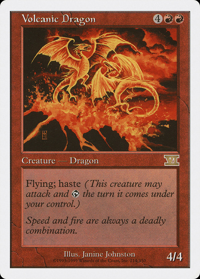 Volcanic Dragon [Sixth Edition]