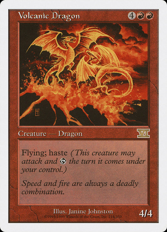 Volcanic Dragon [Sixth Edition]