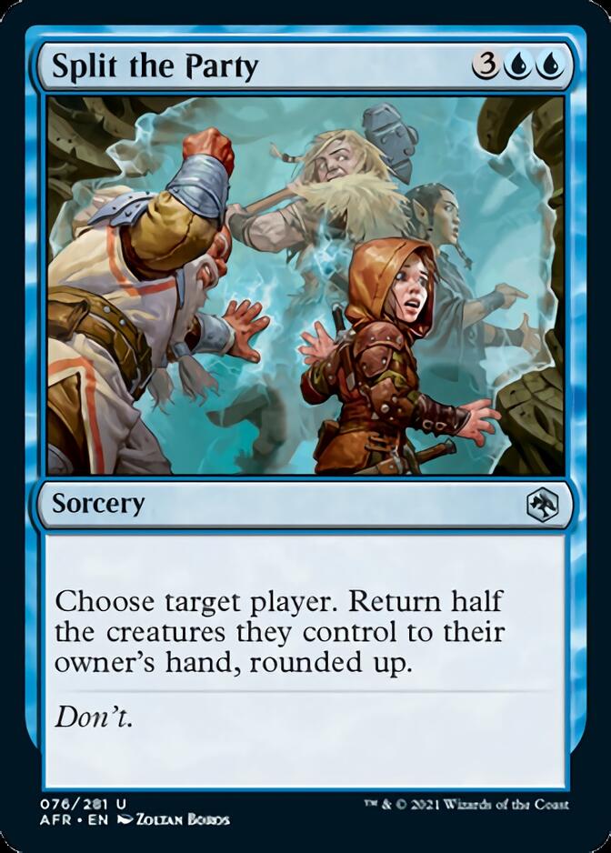 Split the Party [Dungeons & Dragons: Adventures in the Forgotten Realms] [Foil]
