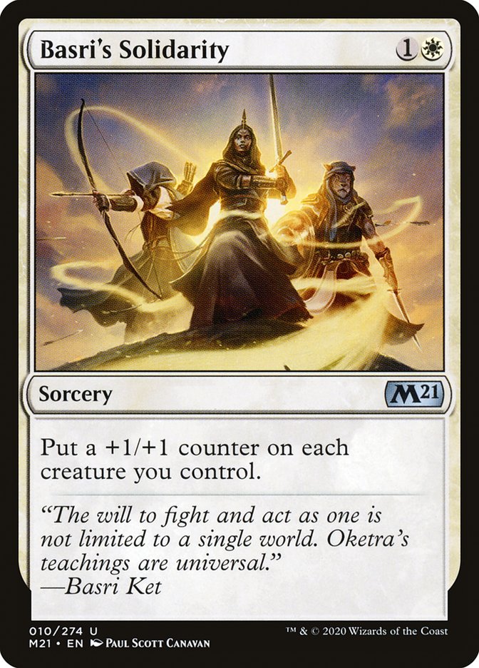 Basri's Solidarity [Core Set 2021] [Foil]