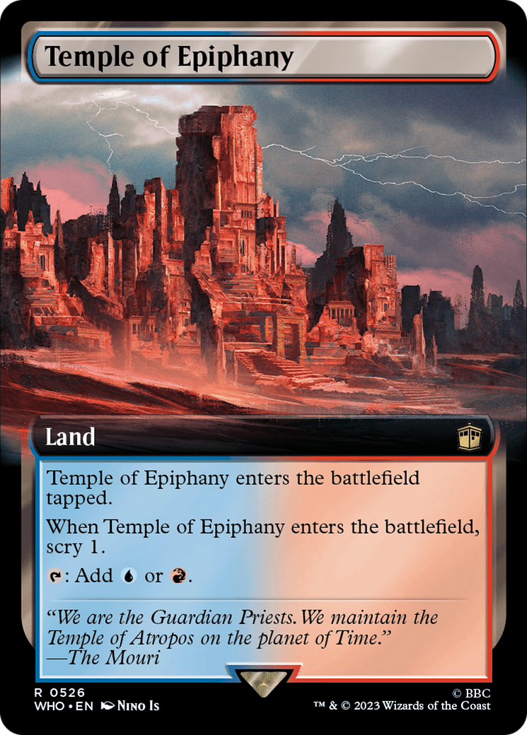 Temple of Epiphany (Extended Art) [Doctor Who] [Foil]