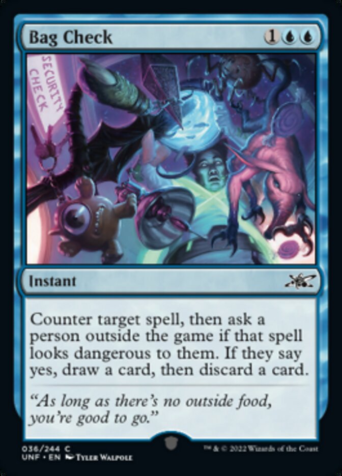 Bag Check [Unfinity] [Foil]