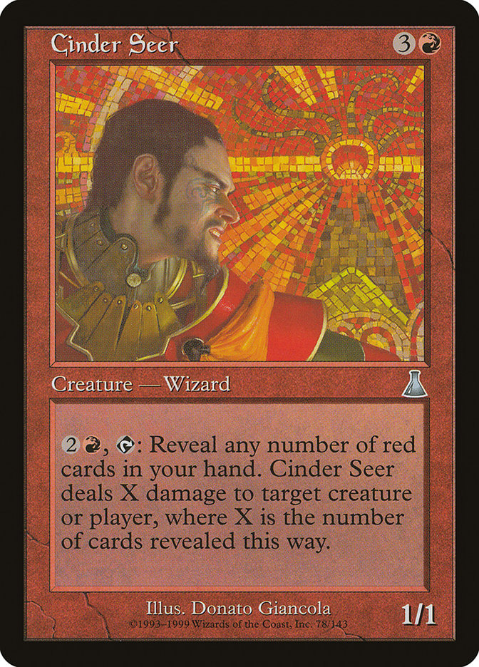 Cinder Seer [Urza's Destiny] [Foil]