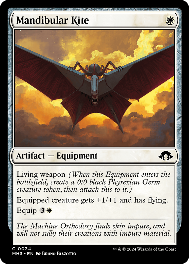 Mandibular Kite [Modern Horizons 3] [Foil]