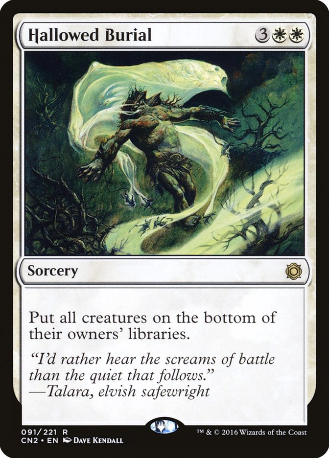 Hallowed Burial [Conspiracy: Take the Crown] [Foil]