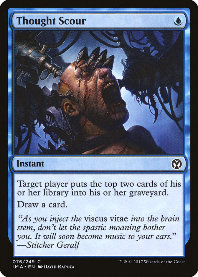 Thought Scour [Iconic Masters] [Foil]