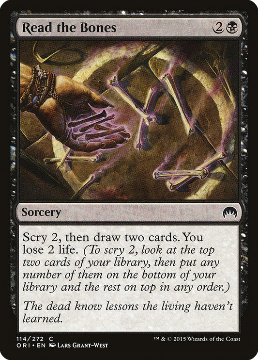 Read the Bones [Magic Origins] [Foil]