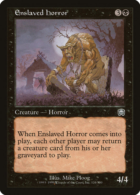 Enslaved Horror [Mercadian Masques] [Foil]
