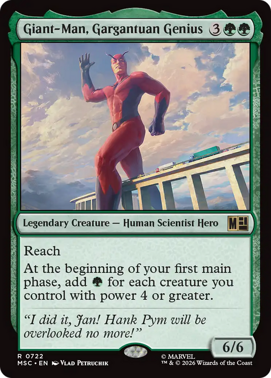 Giant-Man, Gargantuan Genius [Marvel Super Heroes Commander]