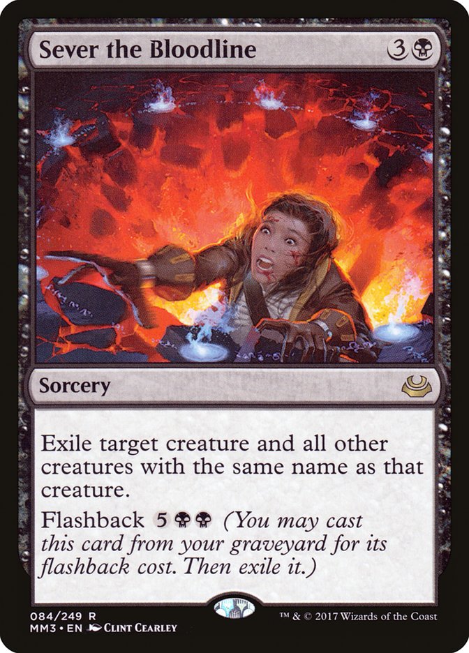 Sever the Bloodline [Modern Masters 2017] [Foil]
