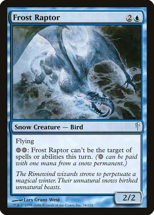 Frost Raptor [Coldsnap] [Foil]
