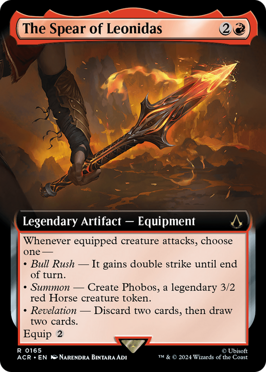 The Spear of Leonidas (Extended Art) [Assassin's Creed] [Foil]