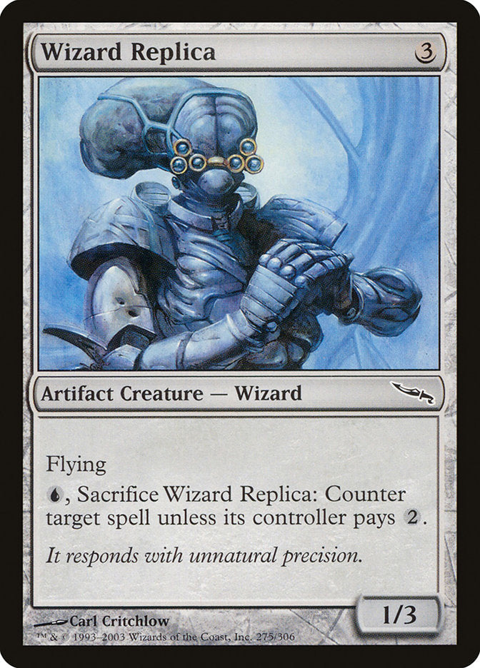 Wizard Replica [Mirrodin] [Foil]