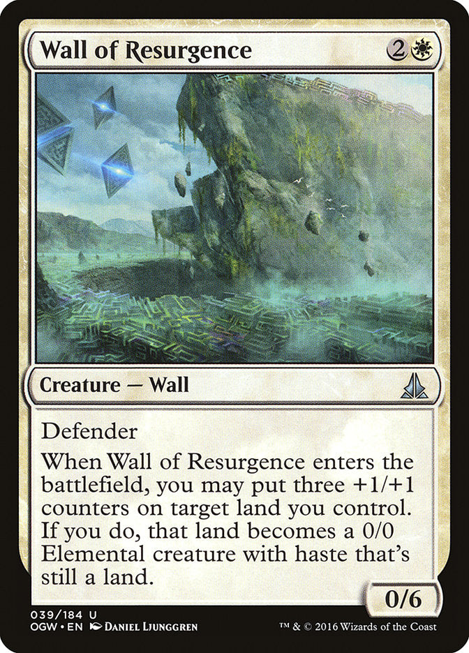 Wall of Resurgence [Oath of the Gatewatch] [Foil]