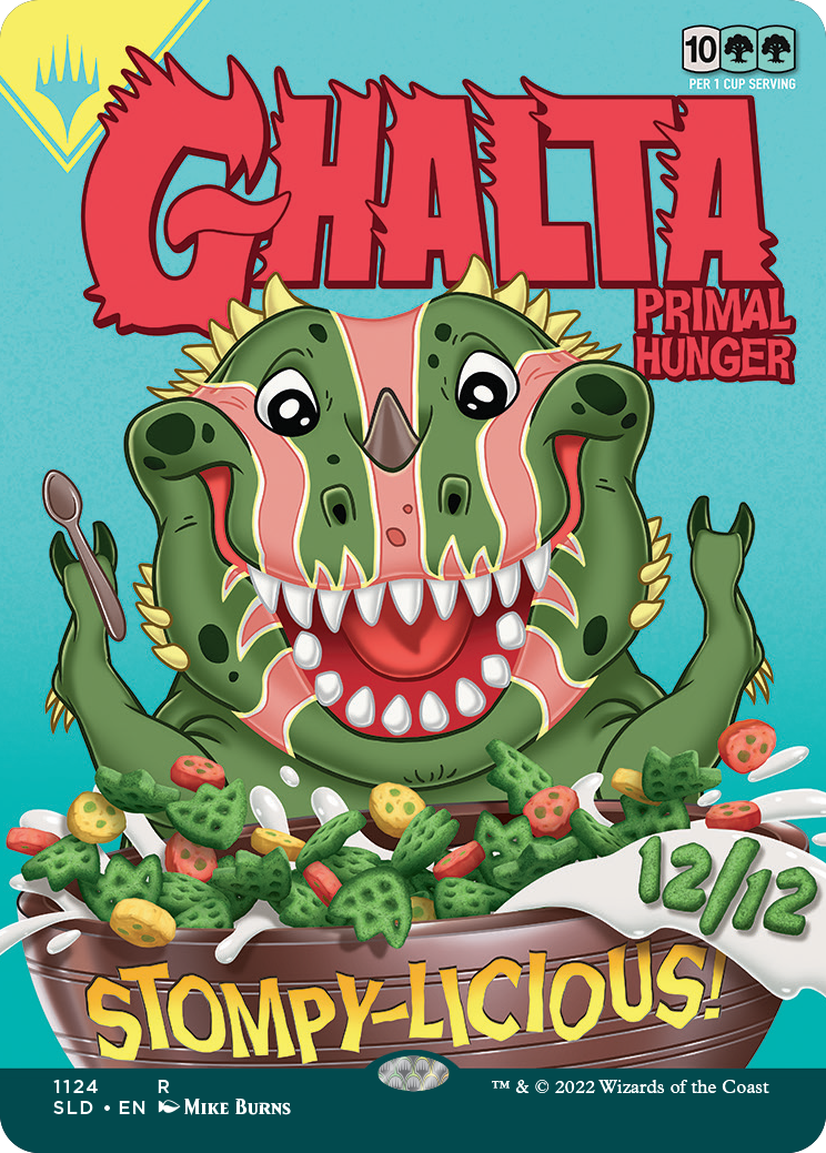 Ghalta, Primal Hunger (Borderless) [Secret Lair Drop Series] [Foil]