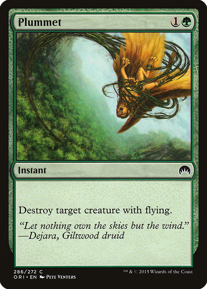 Plummet [Magic Origins] [Foil]