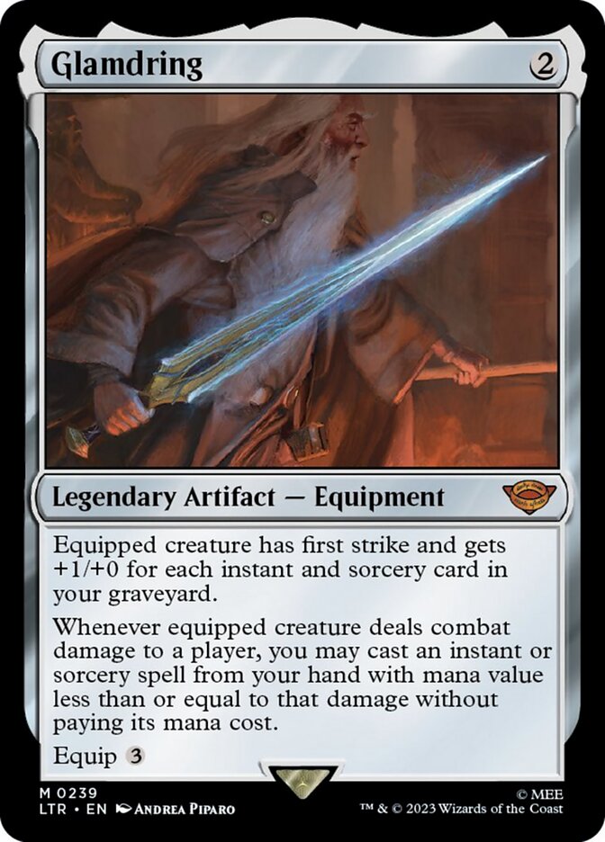 Glamdring [The Lord of the Rings: Tales of Middle-Earth] [Foil]