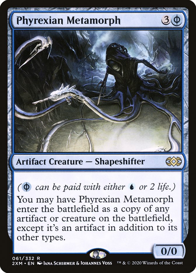 Phyrexian Metamorph [Double Masters] [Foil]